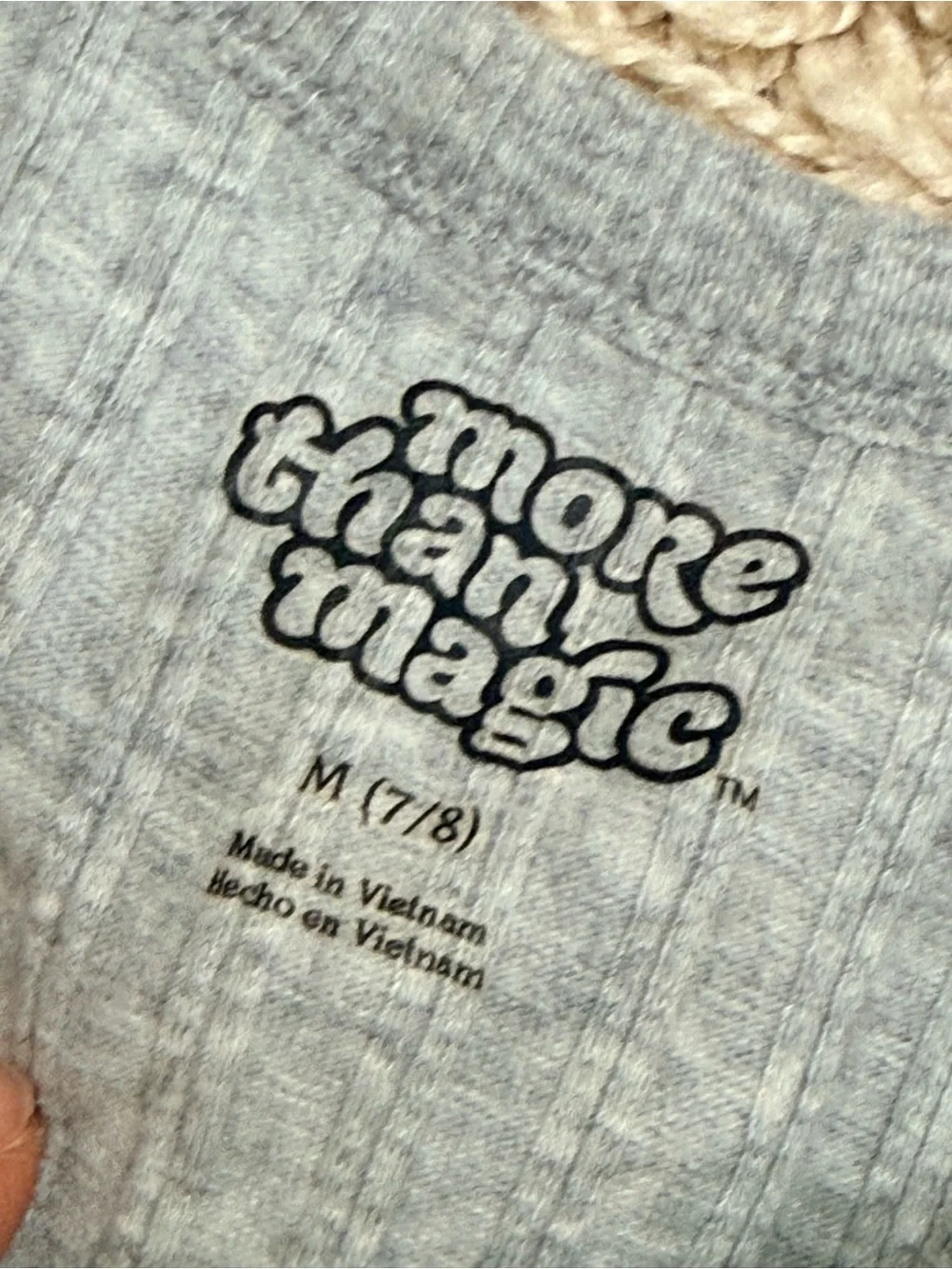Cat & Jack Denim Shorts + More Than Magic Ribbed Tank – Size M (7/8–8)